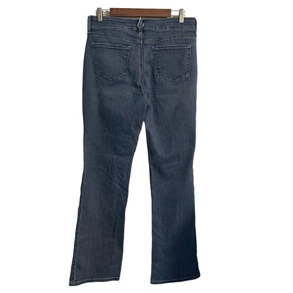 NYDJ Womens Blue Medium Wash Stretch High Rise Barbara Bootcut Jeans Size 10 - Picture 9 of 9